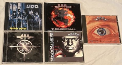 UDO CD Lot of 5 *Near Mint* - Thunderball/Mission No. X/Animal House/MeanMachine