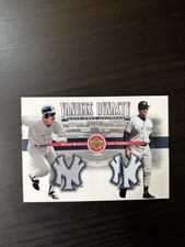 2001 UD Wade Boggs Joe Torre Yankees Dynasty Dual Relic #YJ-BT GU Jersey HOF