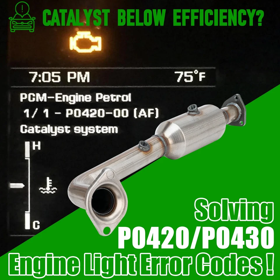 For 2007 2008 2009 Honda CRV CR-V 2.4L l4 Catalytic Converter Direct Fit 53782 - Image 4 of 4