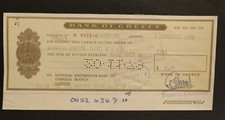 GREECE 🇬🇷Check exchange 1979 in British Pounds 🇬🇷Griechenland Grecia Grece 8