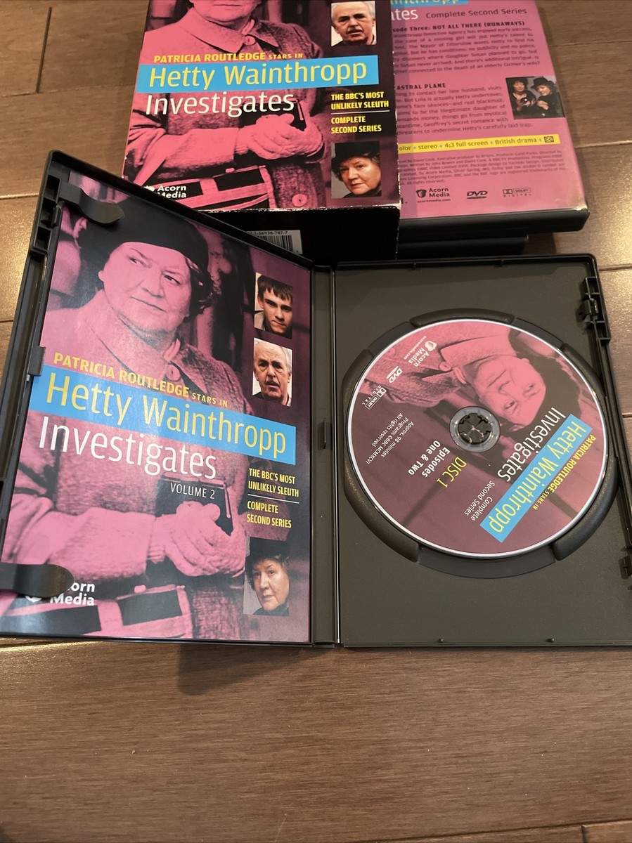 Hetty Wainthropp Investigates - 2nd Series (3 DVDs) Patricia
