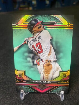 2024 Topps Triple Threads - Ronald Acuña Jr. #145 Aquamarine 19/149