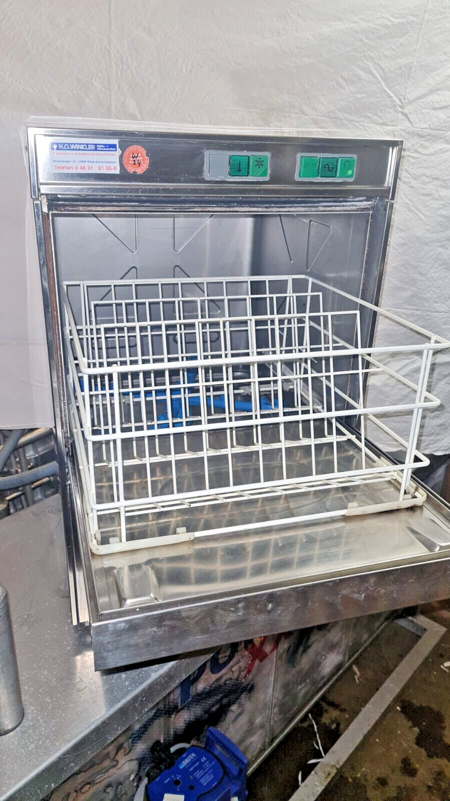 220 V Gläserspülmaschine Bar Tresen Geschirrspüler Spülmaschine Abwaschmaschine