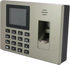 Fingerprint Time Recorder Attendance Machine Employee Time Clock In.