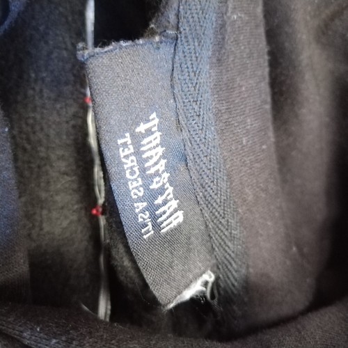 Trapstar Hoodie Small S schwarz Herren Chenille Decoded 2.0 Langarm Sweatshirt - Bild 9 von 22