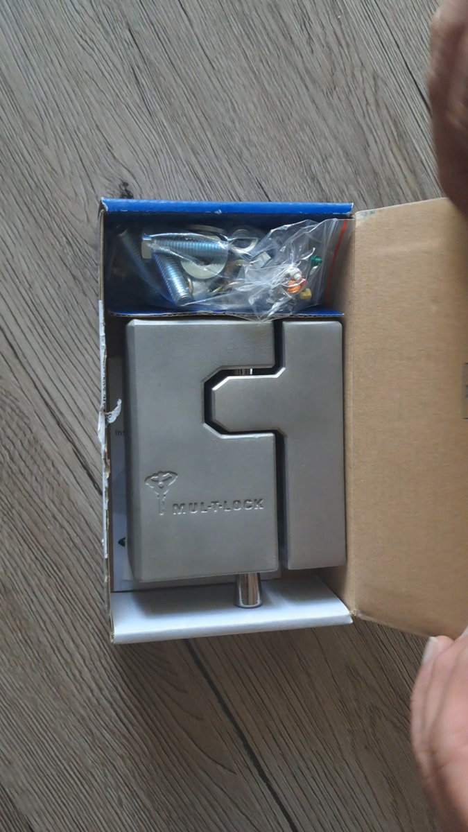 MUL-T-LOCK HaspLock Diamond Interactive+.With 2 keys And keycode