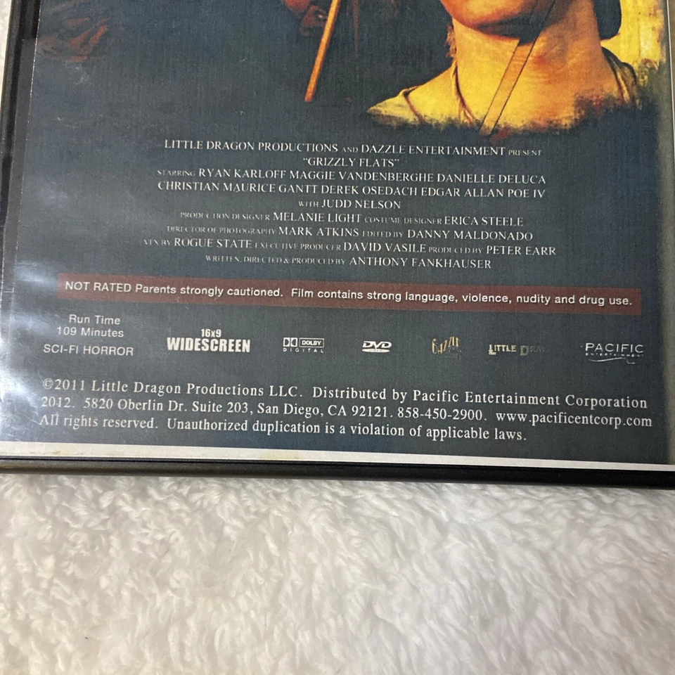 Grizzly Flats Dvd Horror Suspense Judd Nelson Karloff De Luca - Image 4 of 4