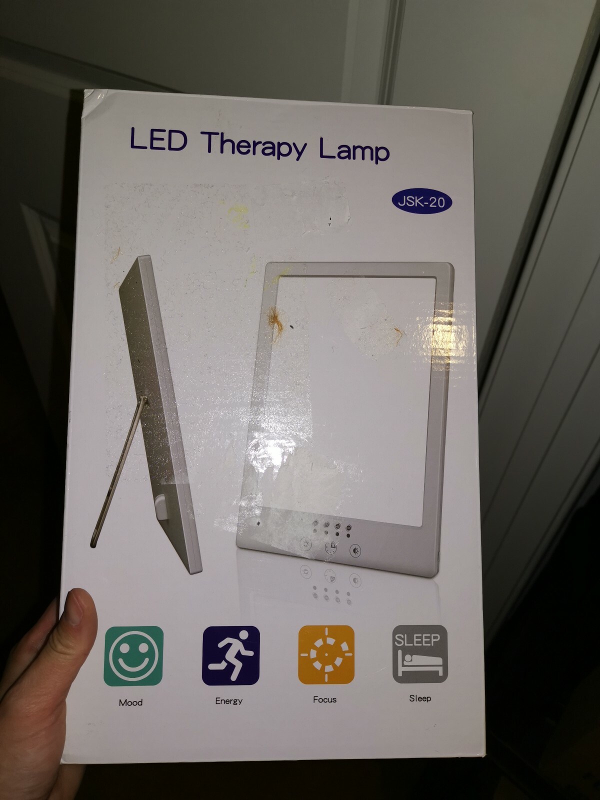 sakobs led therapy lamp jsk. Light Therapy Lamp. Mood Energy Focus Sleep eBay