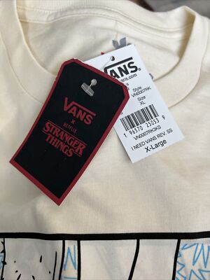 Vans x Stranger Things 2022, Man I Need Vans, Reversible Men's SZ