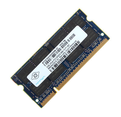 Nanya DDR2 RAM 2 GB PC2-5300 2Rx8 667Mhz 200Pin 1.8V Laptop Memory
