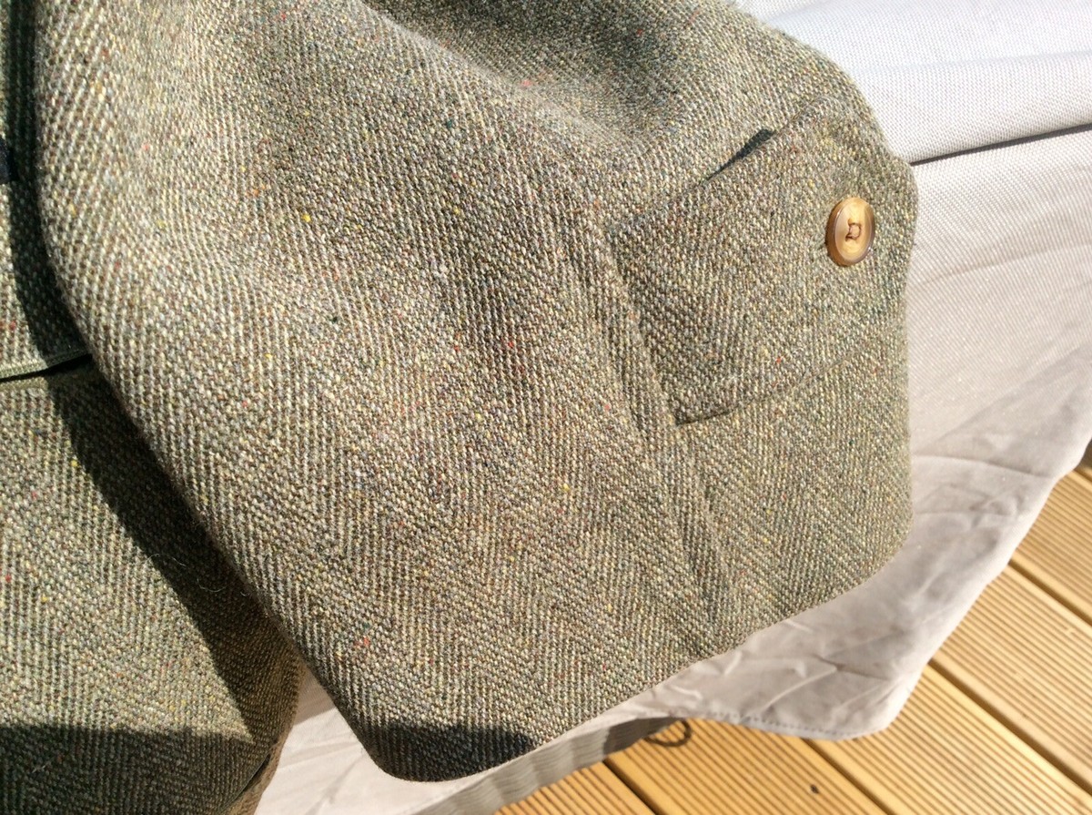 80s90sグレンフェルGrenfell Derby tweed coat Vintage Grenfell