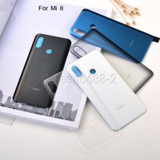For Xiaomi 8 mi 8 Glass Battery Rear Back Door Cover Housing Case replacement