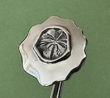 Pristine Signed HG Hagit Gorali Israel Sterling Silver Palm Tree Size 5 Ring