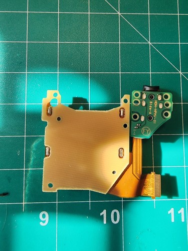 Nintendo Switch LITE Repair Spares OEM Headphone Jack Card Reader Assembly - Picture 2 of 2