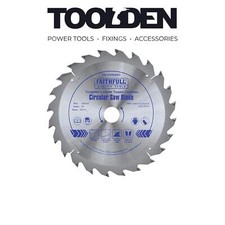 Image of Faithfull FAIZ1652420C 165 x 20mm 24T POS TCT Cordless Trimsaw Blade