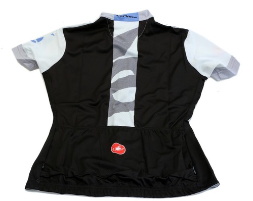 Cervelo Women's Team Jersey Large L Black/White/Lilac Castelli Donna Cycling NEW - Picture 4 of 4