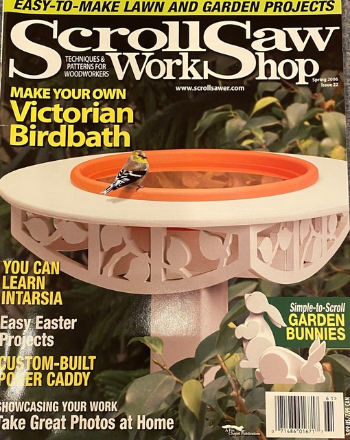 Scrollsaw Scroll Saw Woodworking & Crafts Magazine Issue No 13 2003