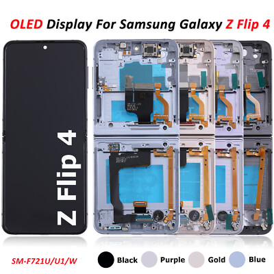 For Samsung Galaxy Z Flip 4 SM-F721U / U1 / W OLCD Fold Screen LCD