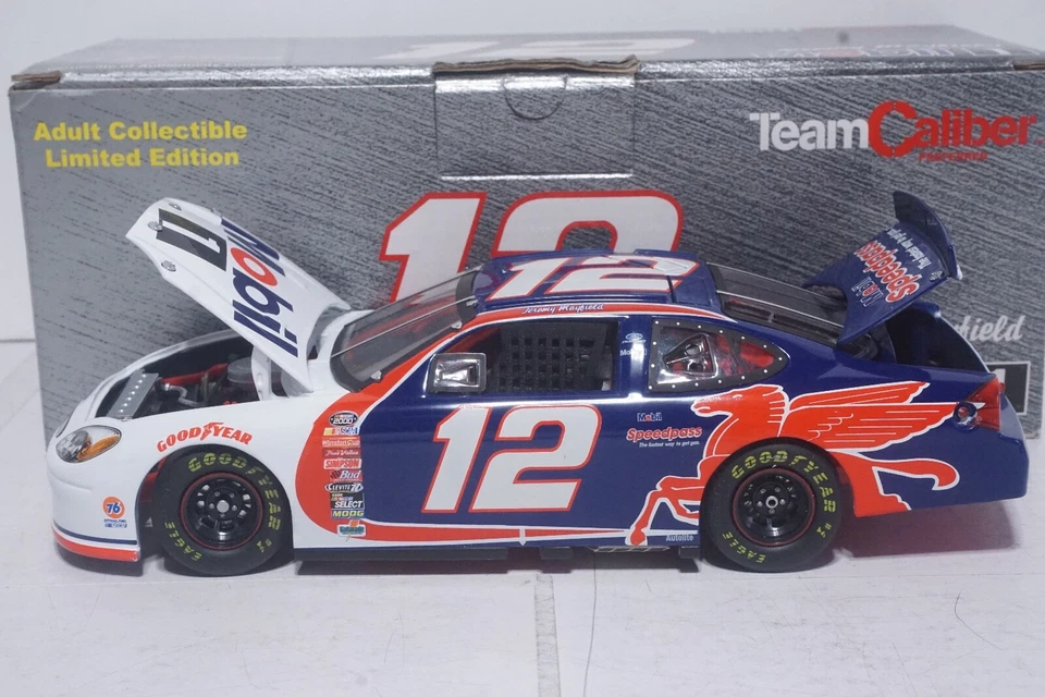 Vintage - Team Caliber -1/24 Diecast 2000 Ford Taurus- Jeremy Mayfield - Mobil 1 - Image 2 of 4