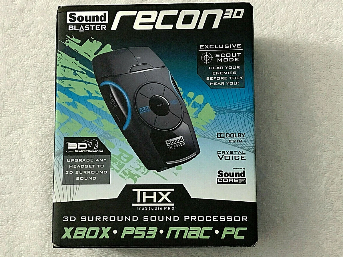 Creative Sound Blaster Recon3D THX USB External Sound Enhancer 4