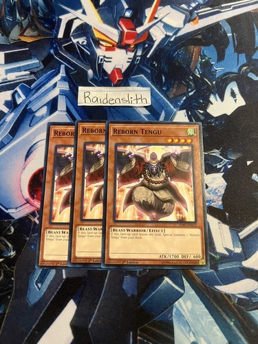 Yu-Gi-Oh! 3x Reborn Tengu SDPL-EN012 (Common) 1st Ed. NM/M! 💨Ships Fast!💨 - Picture 5 of 9