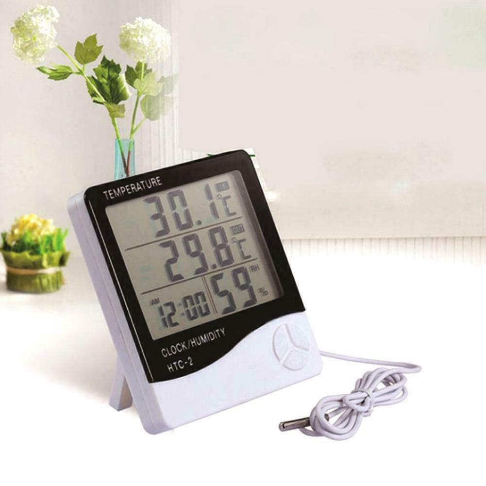Digital LCD Indoor/ Outdoor Thermometer Hygrometer ne New B6