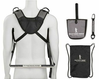 Piggyback Rider SCOUT (3pc) Toddler Child Carrier Safety Harness & 3 Accessories