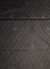 New Camelot Fabrics 100% Cotton Fabric Black on Black Geometric Design