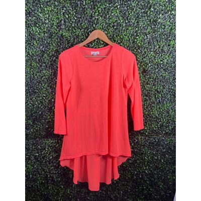 Cousin Earl, Drope Tail Blouse, Women s Size M