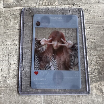 IZ*ONE Yabuki Nako Special Transparent Photocard