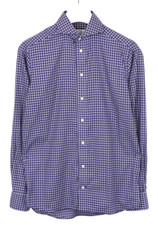 ETON Formal Shirt Men's UK 38 Contemporary Checkered