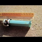Penguin PEZ Candy Dispenser Light Blue Toboggin Hat Preowned Dirty Collectible — photo 9