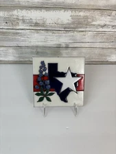 Masterworks Handcrafted Art Tiles Texas Lone Star State Tile Trivet