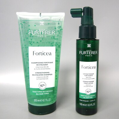 René Furterer シャンプー+リンスセット DUO set Rene Furterer Forticea Energizing Shampoo + Lotion 200ml
