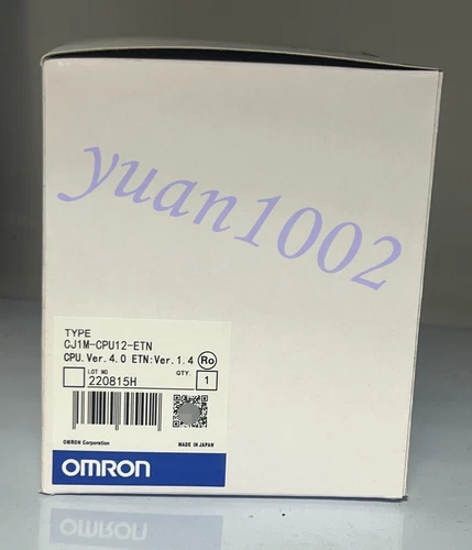 1PCS NEW Omron CJ1M-CPU12-ETN Controller module Fast delivery