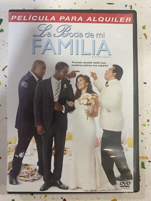LA BODA DE MI FAMILIA DVD OUR FAMILY WEDDING ESPAÑOL INGLES ALEMAN AM