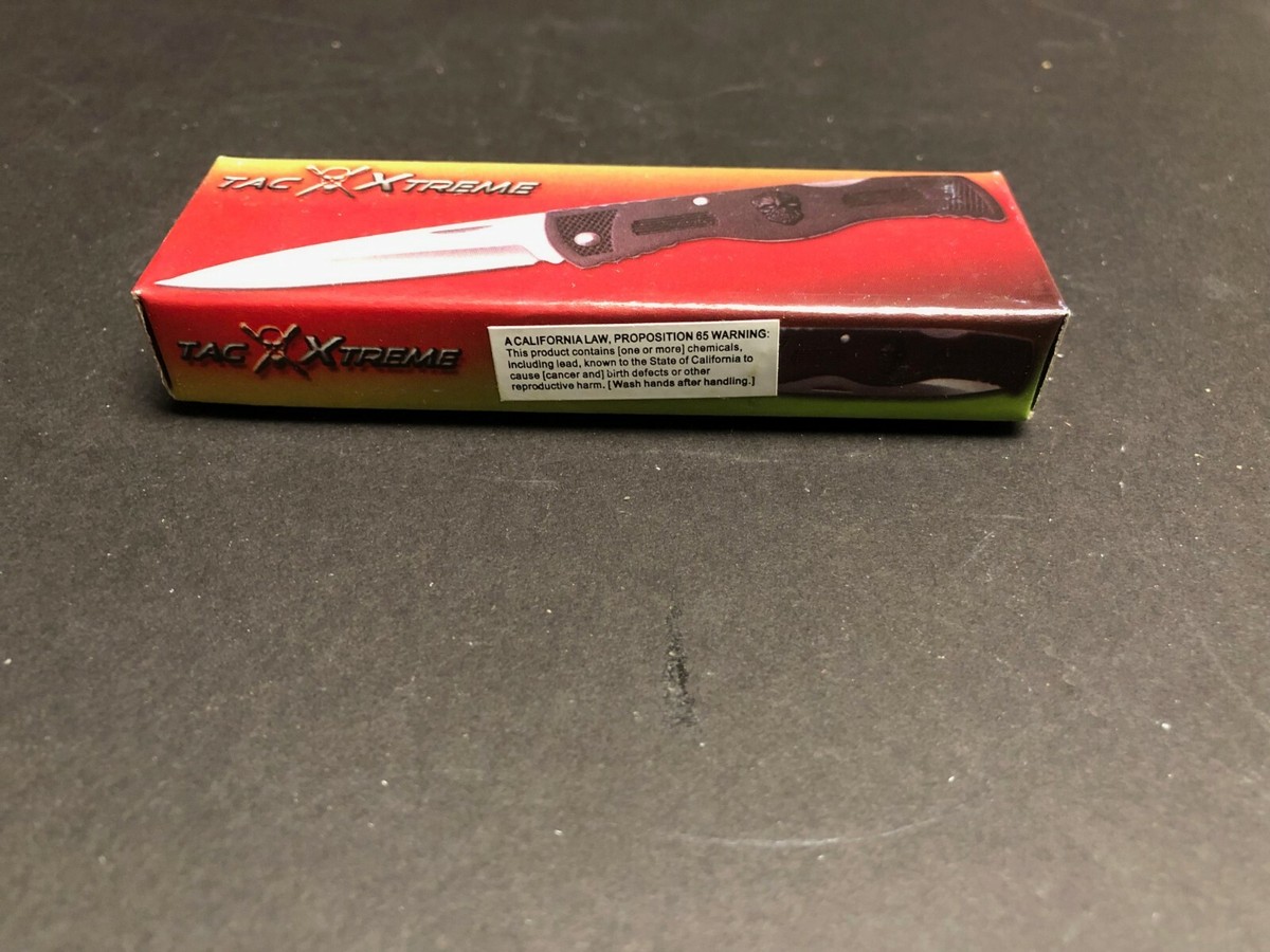 Frost Cutlery Tac Xtreme Lockback Knife TX-081B 3 3/4