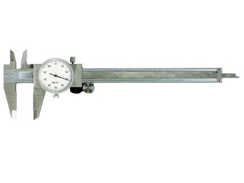 GENERAL 107, Dial Caliper, 6"