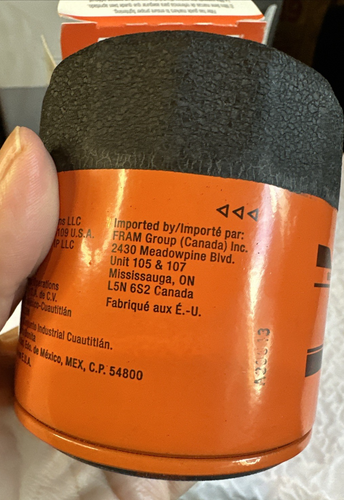 FRAM extra guard oil filter 3x engine Protection PH3614 Sure Grip - Picture 12 of 14