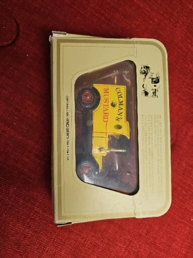 Matchbox Models of Yesteryear Y12 1912 Model T Van Colman's Mustard Open Box - Image 2 of 4