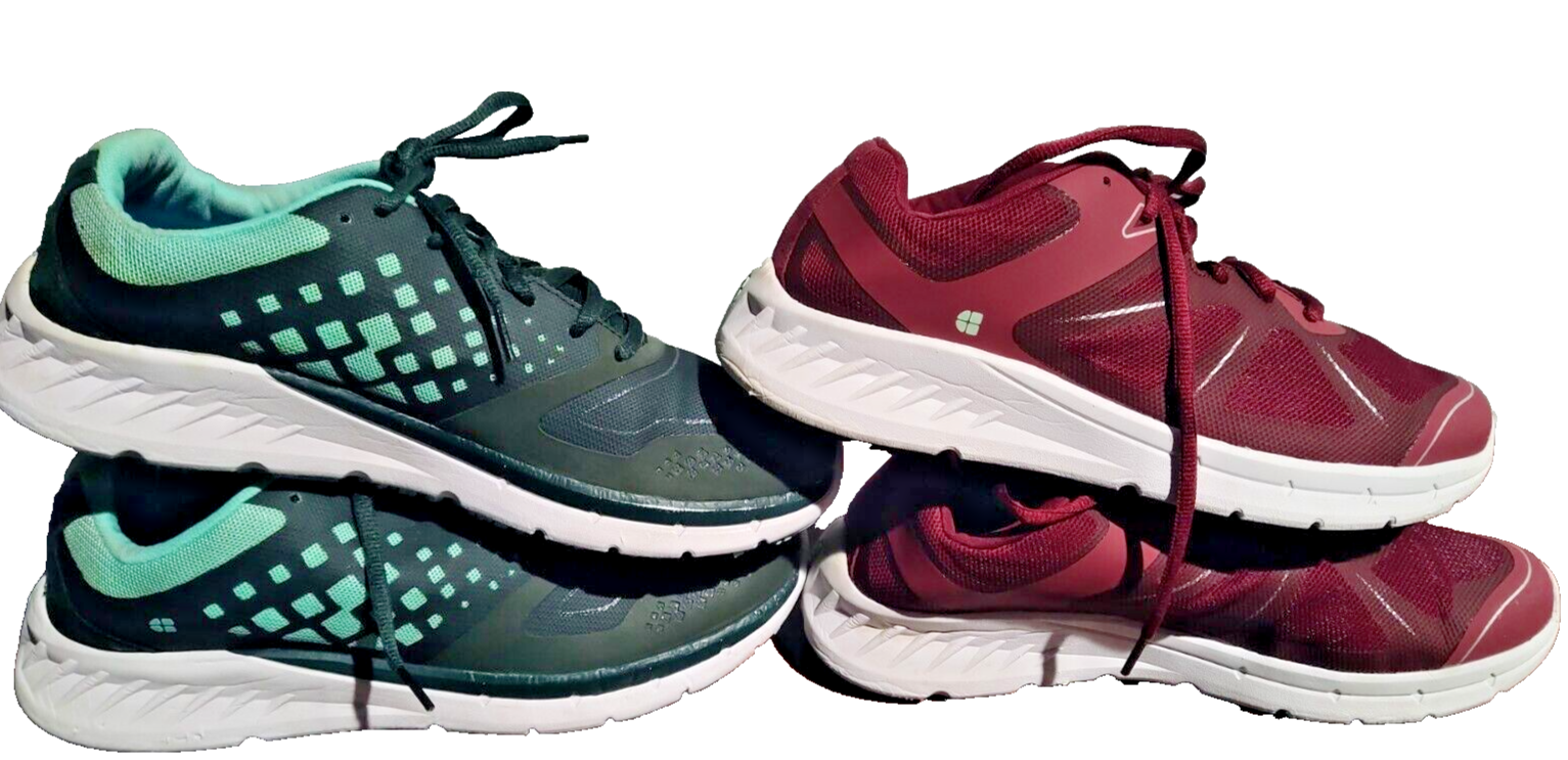 Lot Of ( 2) Womens Shoes for Crews Slip & Oil Resistant Shoes Size 11