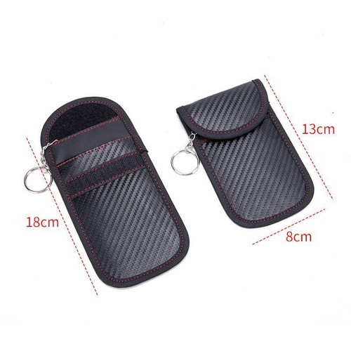 Faraday Cage Fob Pouch Keyless Blocking Bag RFID Signal Blocker Case Car Key - Picture 5 of 8