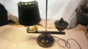 vintage work lamp