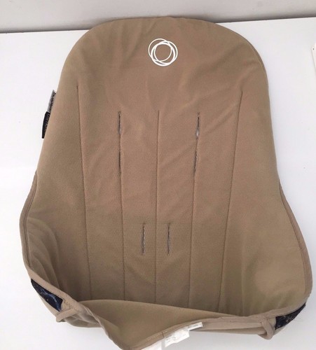 Bugaboo Cameleon Stroller Fleece Fabric Toddler Seat Liner Tan Sand Cover Frog - Afbeelding 1 van 2