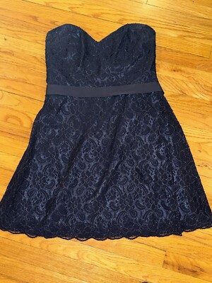 watters lace bridesmaid dresses & Watters Navy Silk Cocktail Dress Size 18 Altered To 14 life fairy tale in Buy2Get20_Classics Lulus Wait For Me Color:Black (Flying Cross)