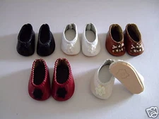LEATHER SHOES for LOULOTTE® doll -Leather shoes - Made in France G.BRAVOT