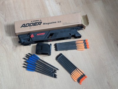 EK Archery Cobra Adder Magazin 2.0 (7-Schuss), Speedloader & 21 Bolzen