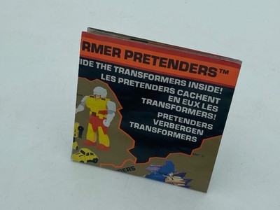 Transformers G1 1985 BOOKLET catalogue folder pretenders micromasters europe
