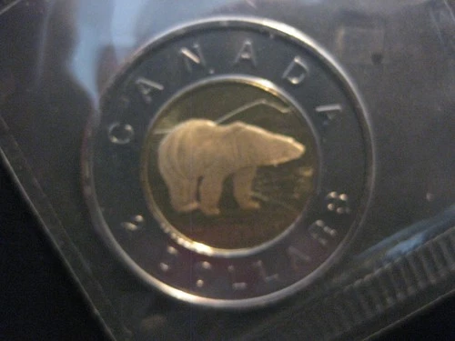2003 Canadian Prooflike Toonie ($2.00) - Old Effigy