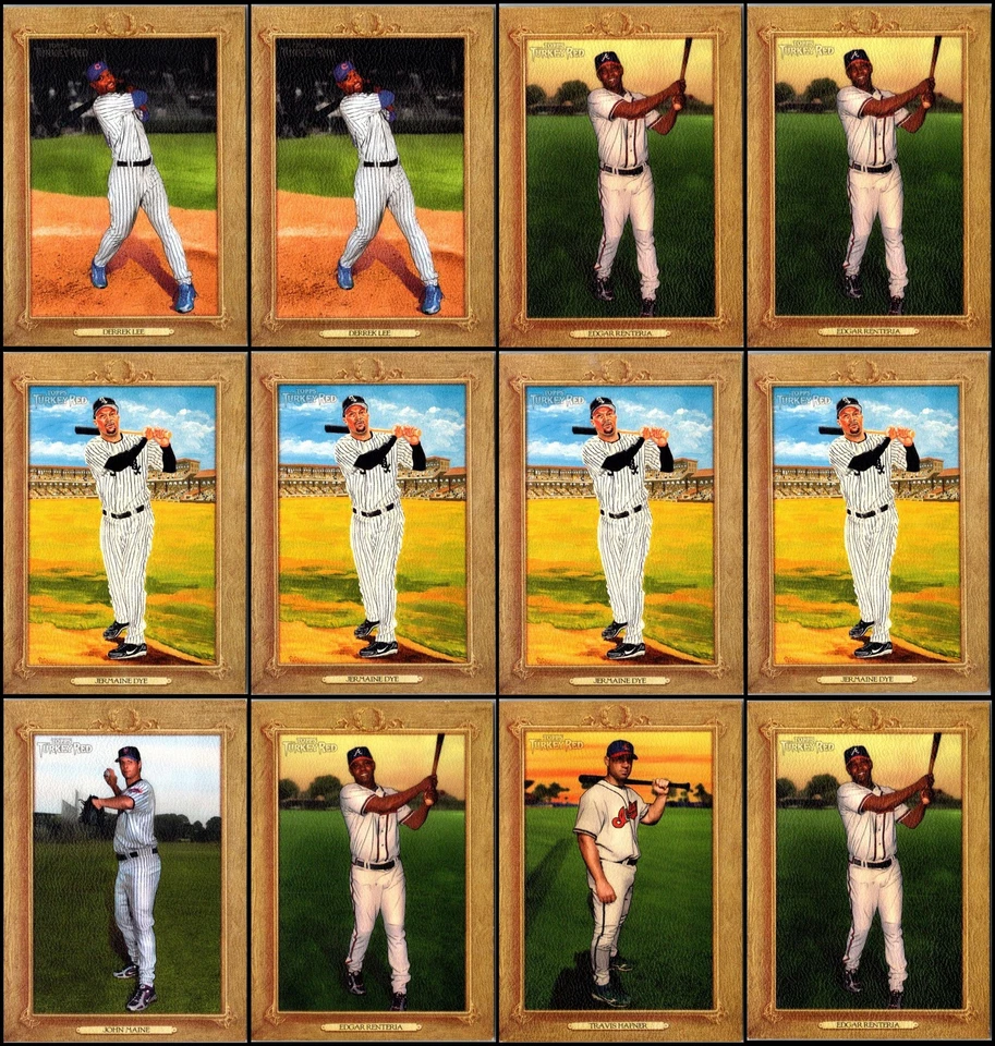 Lote de Cartas Topps Turkey Red (76) - NÃO PERCA – DA PRÓXIMA VEZ QUE ELE SE FOI PARA SEMPRE! - Imagem 2 de 4